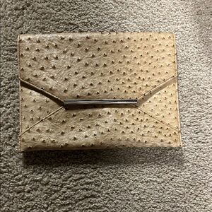 Merona Textured Tan Clutch